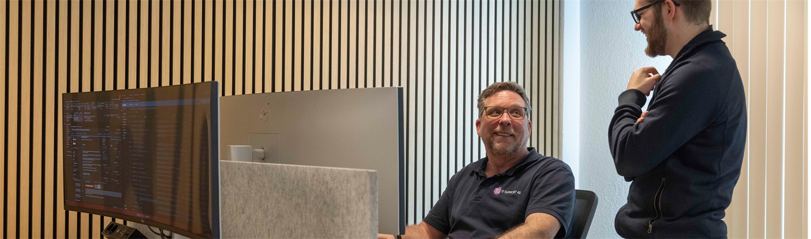 Rens en Maurice van IT Support 4U